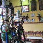 Caffe turco con narghilè a Rodi