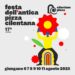 Dal 6 all’11 agosto a Giungano (Salerno) la Festa dell’Antica Pizza Cilentana