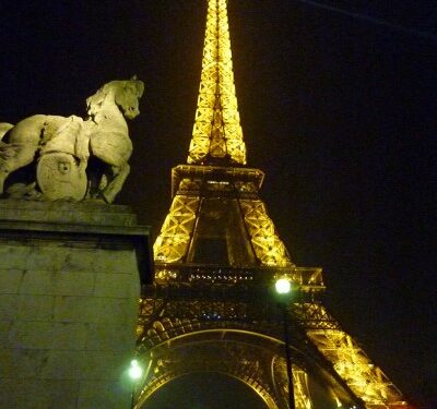 Parigi, Tour Eiffel illuminata