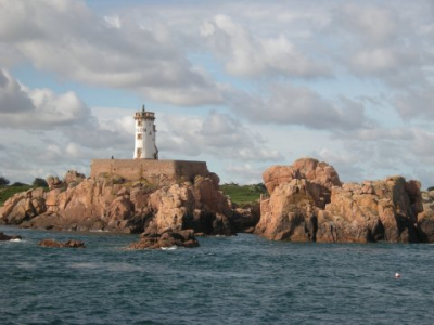 Faro di Saint Michel a Port Clos in Bretagna