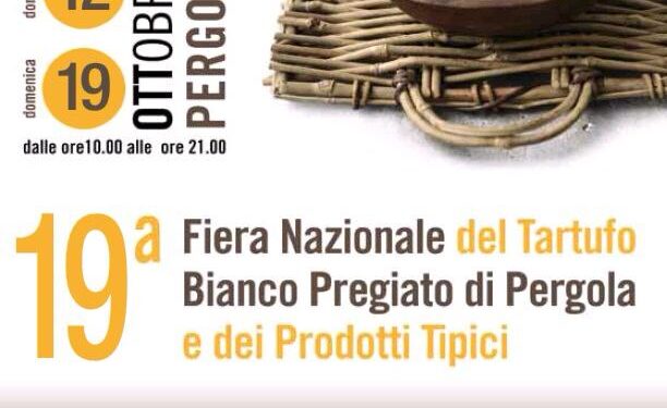 19esima edizione della Fiera Nazionale del Tartufo Bianco Pregiato di Pergola