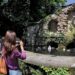 Fontana nel giardino del Palazzo dei Principi di Carpegna
