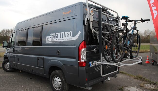 Più mobilità con i portamoto/portatutto AL-KO per camper e van