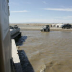 guado fiume per Altai - Asia Tour