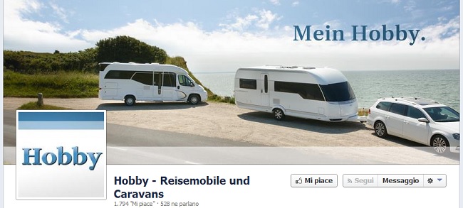 Hobby: la pagina ufficiale fan su Facebook