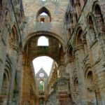 Scorcio dell'Abbazia di Jedburh