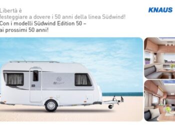 Knaus Südwind: un evergreen compie i 50 anni!