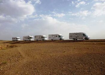 il deserto marocchino in camper