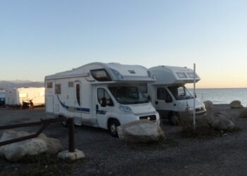 Parcheggio sotto Fort Carrè