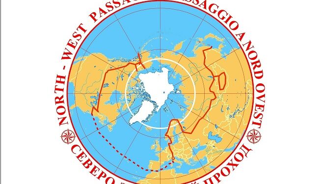 Mappa giro del Mondo boreale in camper e fuoristrada
