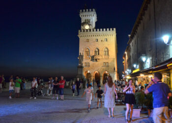 Piazza Libertà San Marino