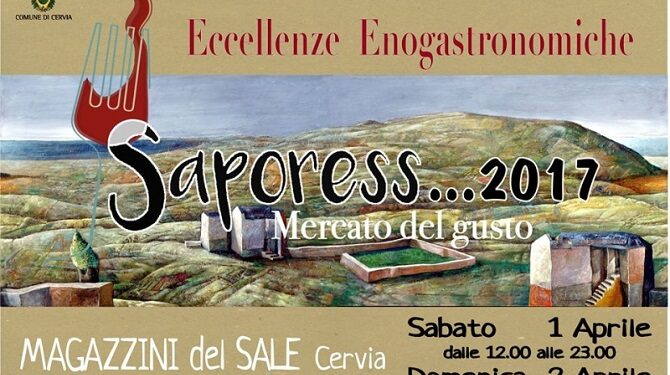Saporess: sabato 1 e domenica 2 aprile 2017