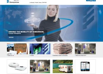 Eberspächer : Al passo con l’innovazione anche sul web