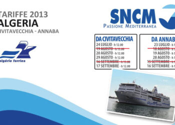 SNCM: Italia-Algeria nuove date ed orari per le partenze 2013