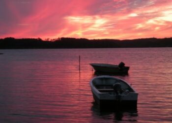 tramonto a Mariager