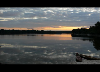 Tramonto in Amazzonia