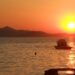 Uno splendido tramonto in Croazia