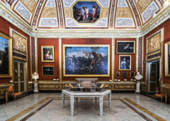 Alla Galleria Borghese “I quadri scendono le scale”