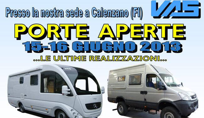 VAS Motorhome (FI) porte aperte giugno 2013